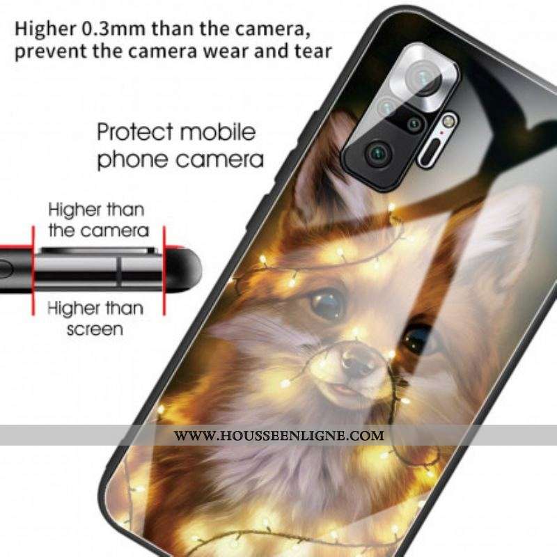Coque Xiaomi Redmi Note 10 Pro Verre Trempé Renard