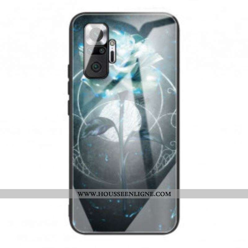 Coque Xiaomi Redmi Note 10 Pro Verre Trempé Rose Verte