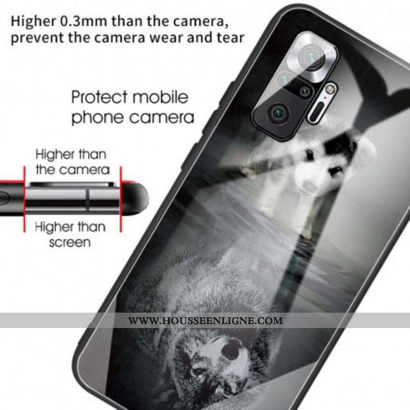 Coque Xiaomi Redmi Note 10 Pro Verre Trempé Rêve de Chiot