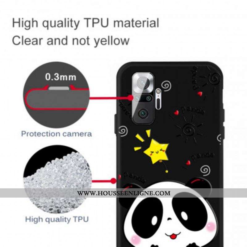Coque Xiaomi Redmi Note 10 Pro Étoile Panda