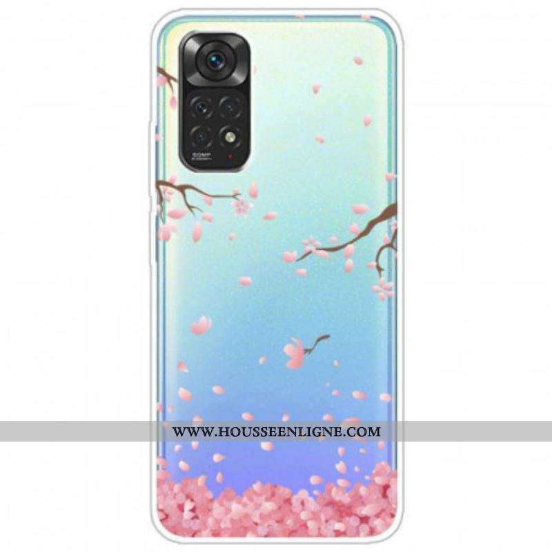 Coque Xiaomi Redmi Note 11 / 11s Branches à Fleurs