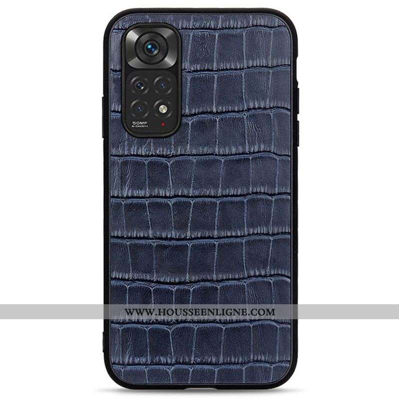Coque Xiaomi Redmi Note 11 / 11s Effet Peau de Crocodile