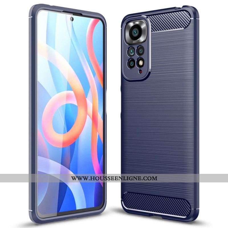 Coque Xiaomi Redmi Note 11 / 11s Fibre Carbone Brossée