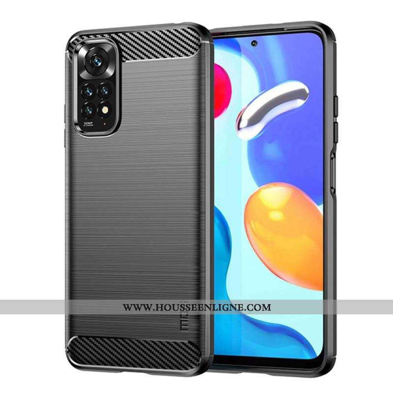 Coque Xiaomi Redmi Note 11 / 11s Fibre Carbone Brossée MOFI