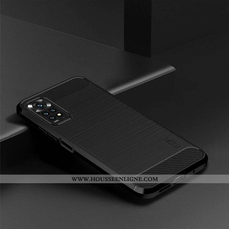 Coque Xiaomi Redmi Note 11 / 11s Fibre Carbone Brossée MOFI