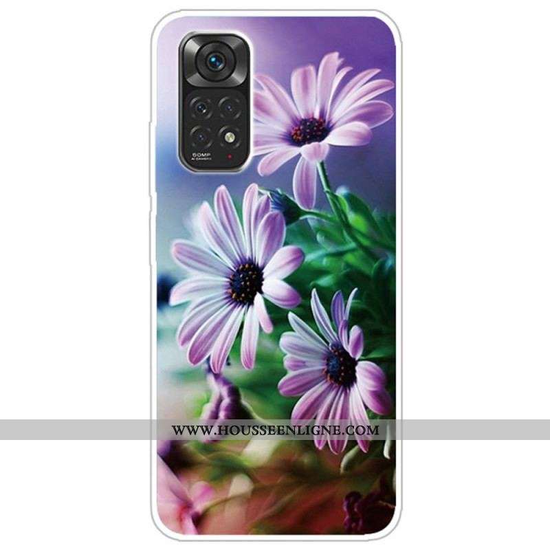Coque Xiaomi Redmi Note 11 / 11s Fleurs Réalistes