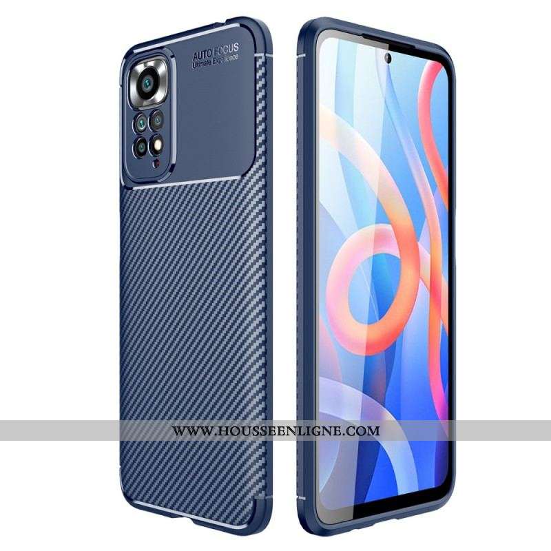 Coque Xiaomi Redmi Note 11 / 11s Flexible Fibre Carbone