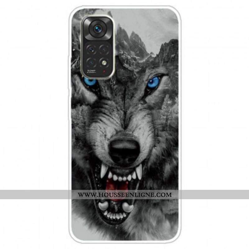 Coque Xiaomi Redmi Note 11 / 11s Loup Féroce