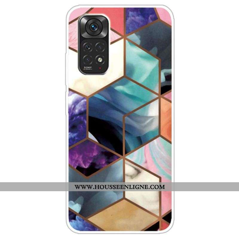 Coque Xiaomi Redmi Note 11 / 11s Marbre Coloré