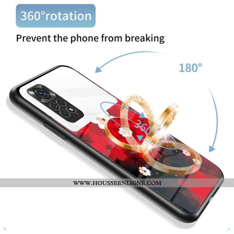 Coque Xiaomi Redmi Note 11 / 11s Miroir avec Anneau Rotatif