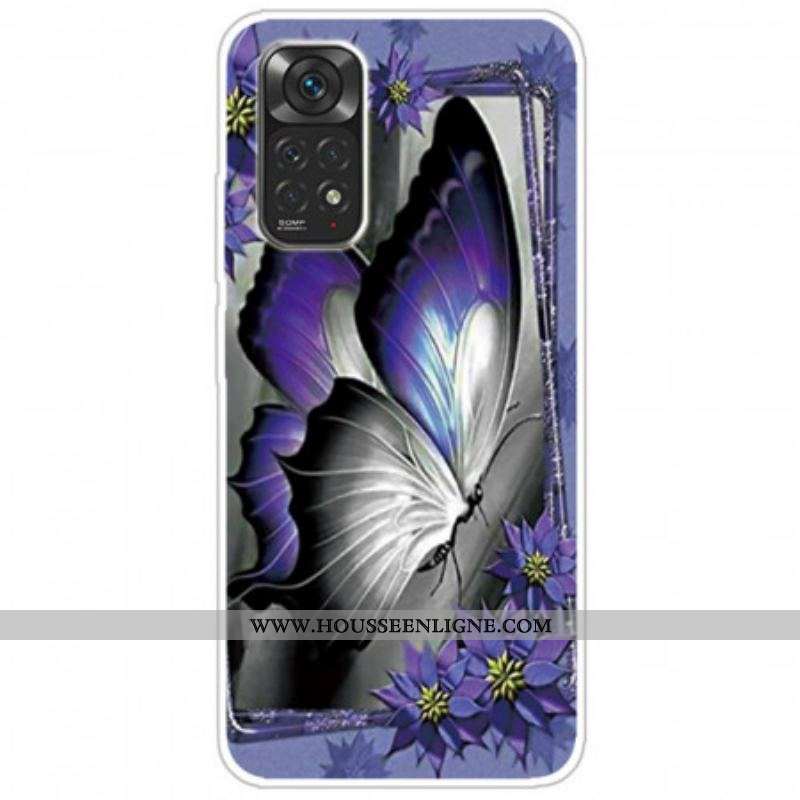 Coque Xiaomi Redmi Note 11 / 11s Papillon Royal
