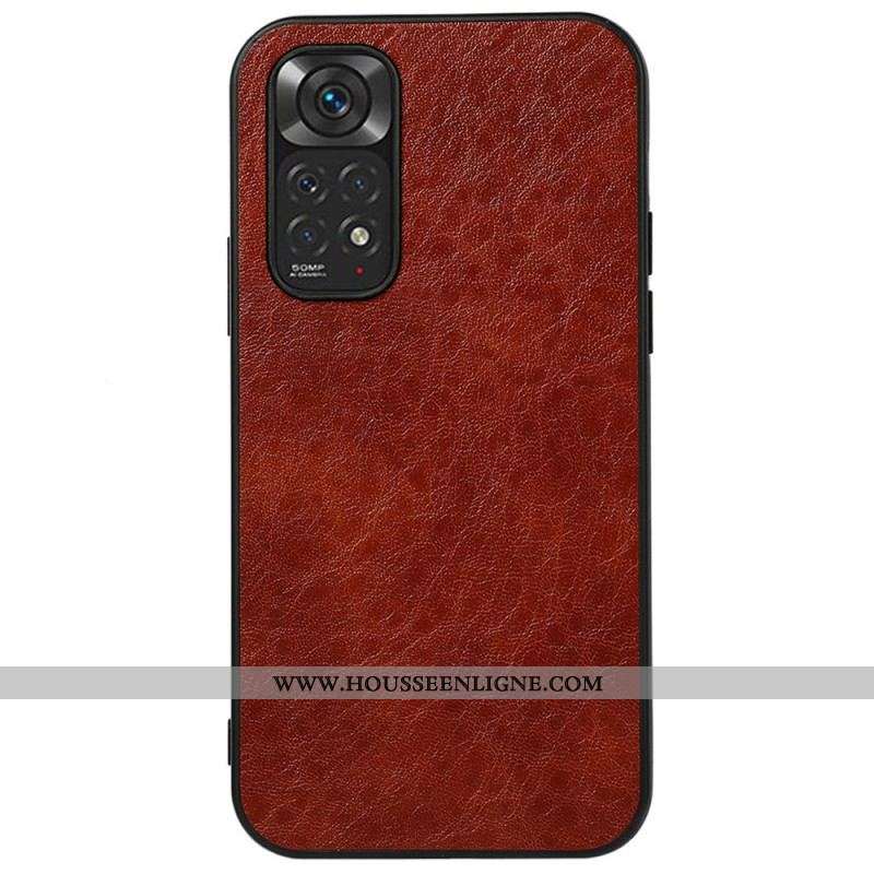 Coque Xiaomi Redmi Note 11 / 11s Simili Cuir Texturé