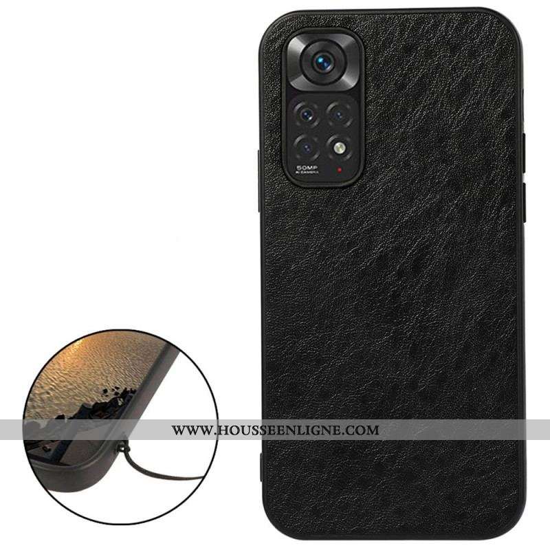 Coque Xiaomi Redmi Note 11 / 11s Simili Cuir Texturé