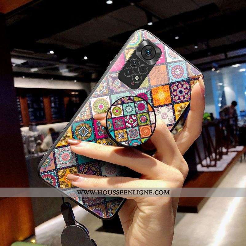 Coque Xiaomi Redmi Note 11 / 11s Support Magnétique Patchwork