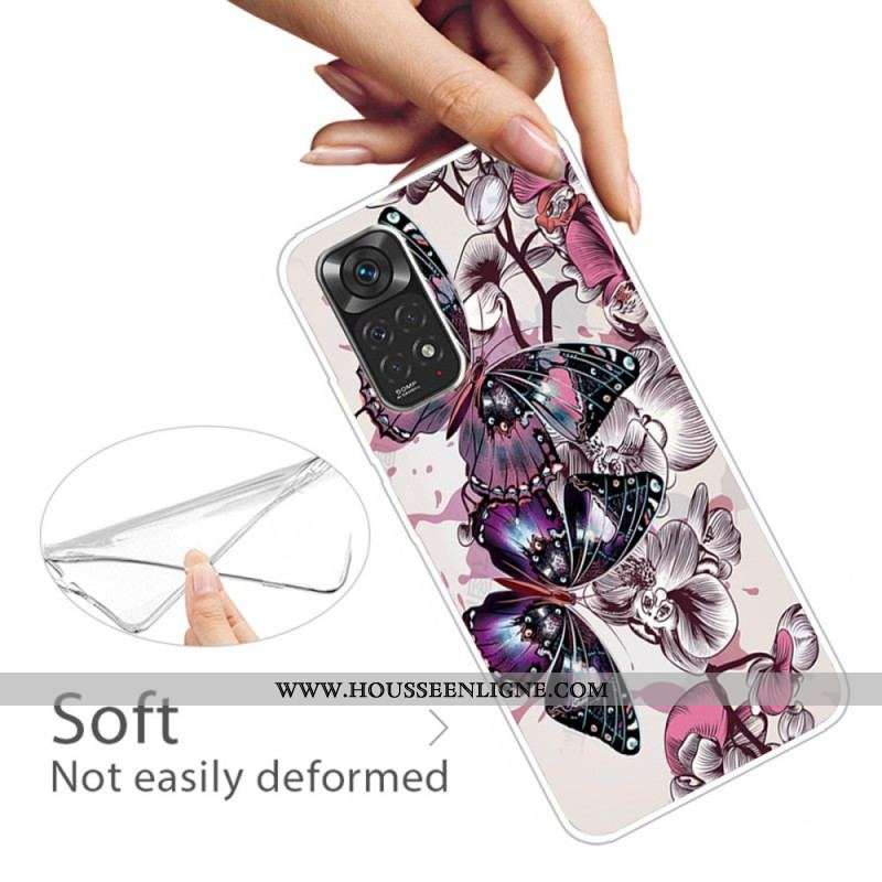 Coque Xiaomi Redmi Note 11 / 11s Variation Papillons