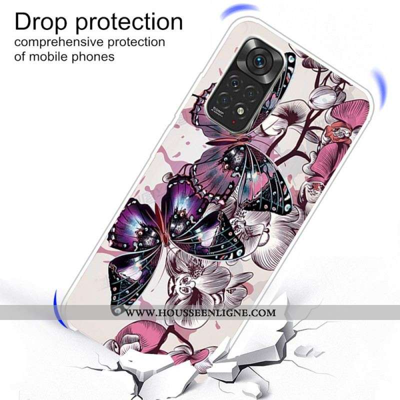 Coque Xiaomi Redmi Note 11 / 11s Variation Papillons