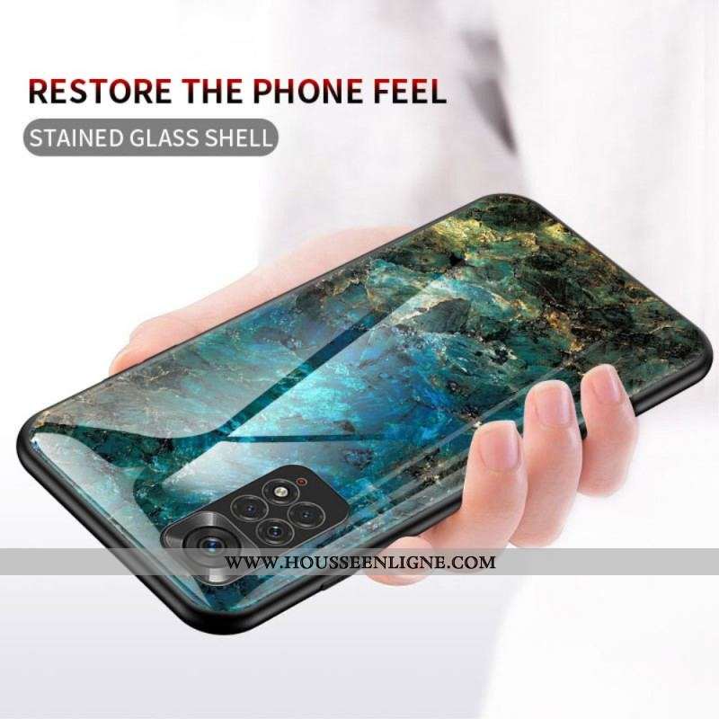 Coque Xiaomi Redmi Note 11 / 11s Verre Trempé Marble Colors
