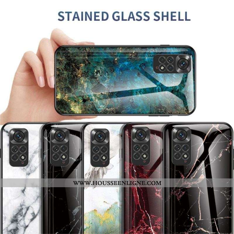 Coque Xiaomi Redmi Note 11 / 11s Verre Trempé Marble Colors