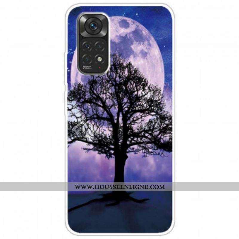Coque Xiaomi Redmi Note 11 Pro /  Note 11 Pro 5G Arbre et Lune