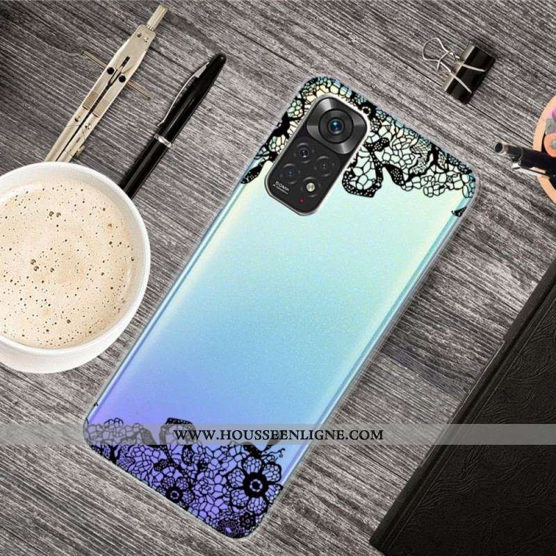 Coque Xiaomi Redmi Note 11 Pro /  Note 11 Pro 5G Dentelle Fine