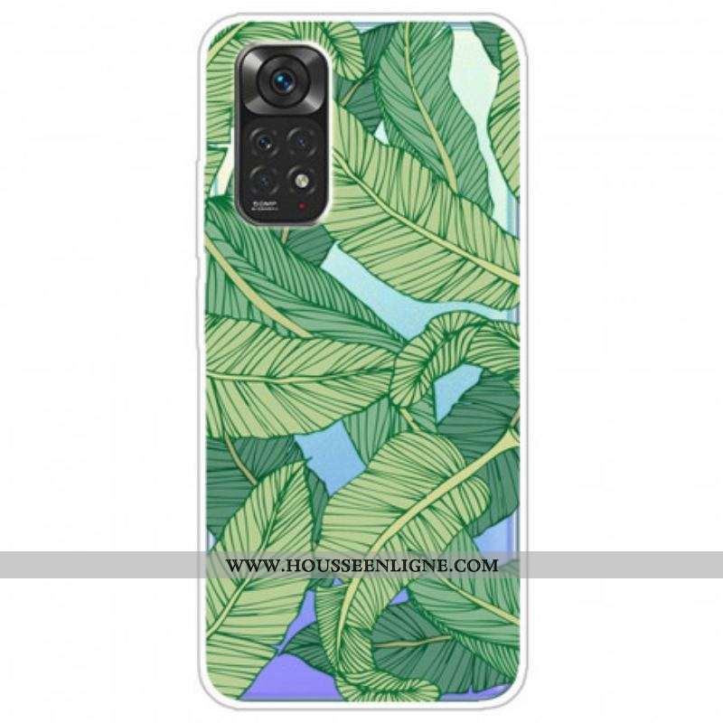 Coque Xiaomi Redmi Note 11 Pro /  Note 11 Pro 5G Feuilles Graphiques