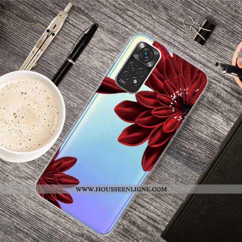 Coque Xiaomi Redmi Note 11 Pro /  Note 11 Pro 5G Fleurs Sauvages