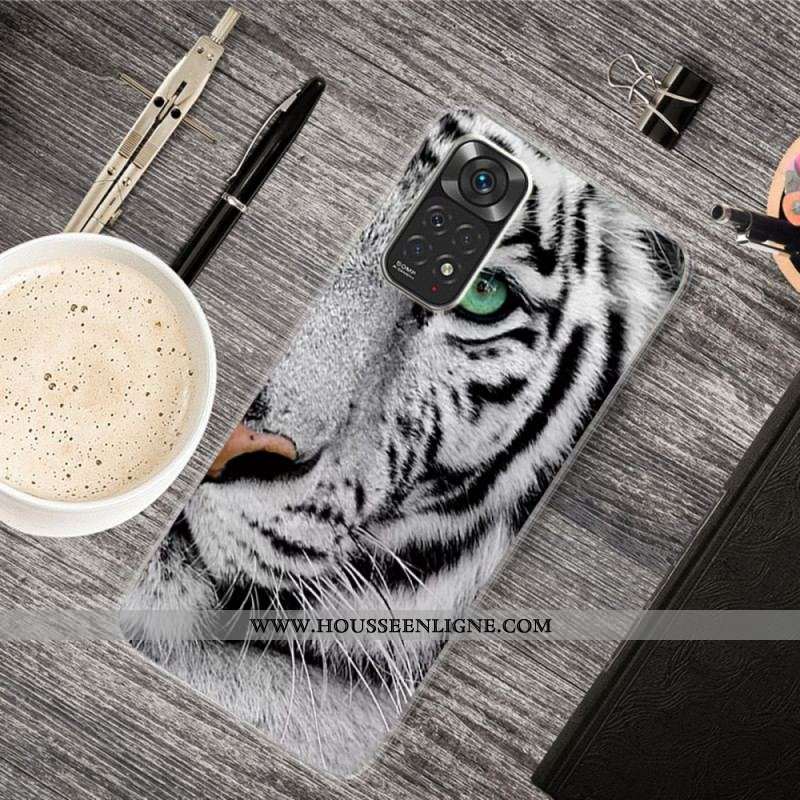 Coque Xiaomi Redmi Note 11 Pro /  Note 11 Pro 5G Flexible Tigre
