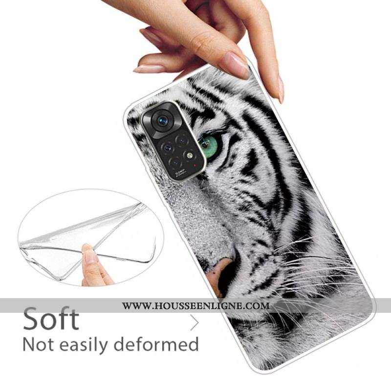 Coque Xiaomi Redmi Note 11 Pro /  Note 11 Pro 5G Flexible Tigre
