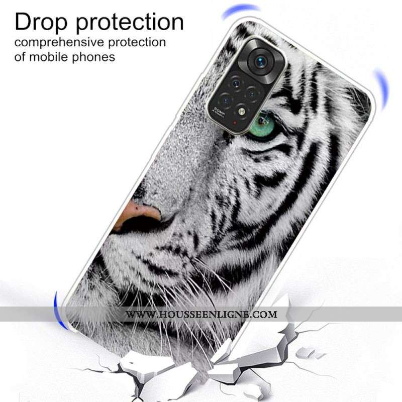 Coque Xiaomi Redmi Note 11 Pro /  Note 11 Pro 5G Flexible Tigre