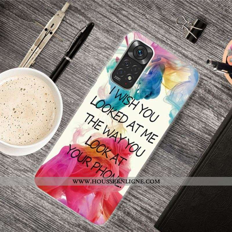 Coque Xiaomi Redmi Note 11 Pro /  Note 11 Pro 5G I Wish You Looked At Me