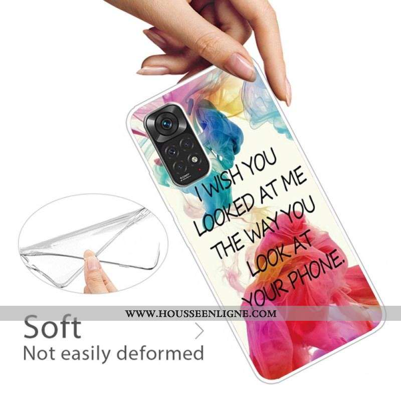 Coque Xiaomi Redmi Note 11 Pro /  Note 11 Pro 5G I Wish You Looked At Me