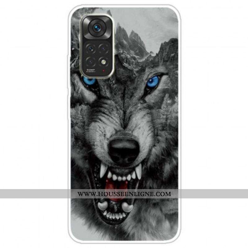 Coque Xiaomi Redmi Note 11 Pro /  Note 11 Pro 5G Loup Féroce