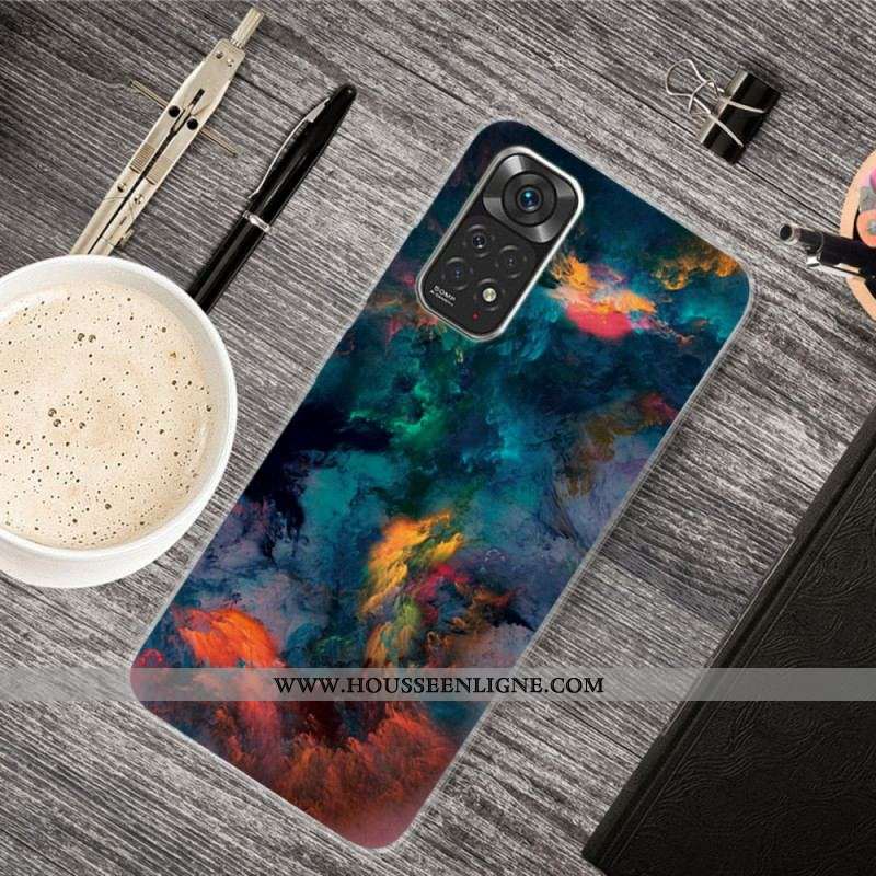 Coque Xiaomi Redmi Note 11 Pro /  Note 11 Pro 5G Nuages Colorés