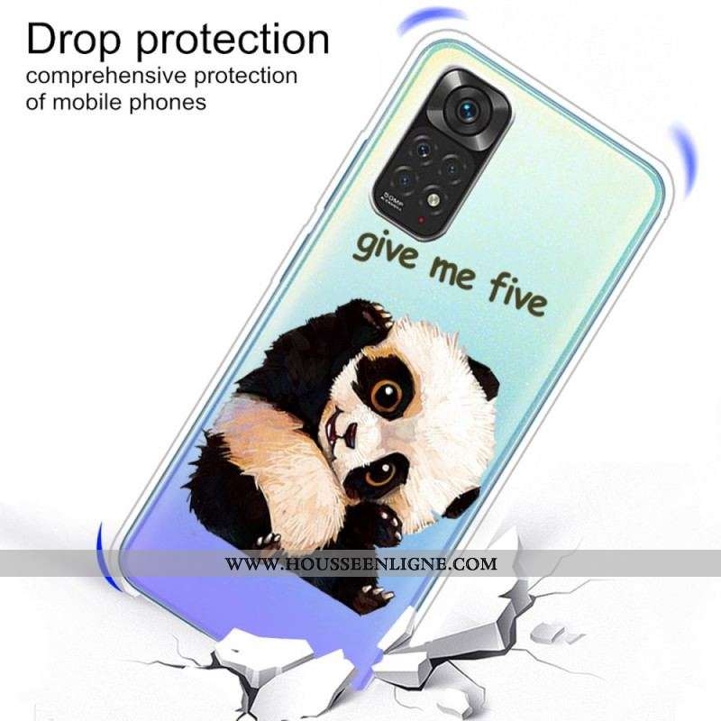 Coque Xiaomi Redmi Note 11 Pro /  Note 11 Pro 5G Panda Give Me Five