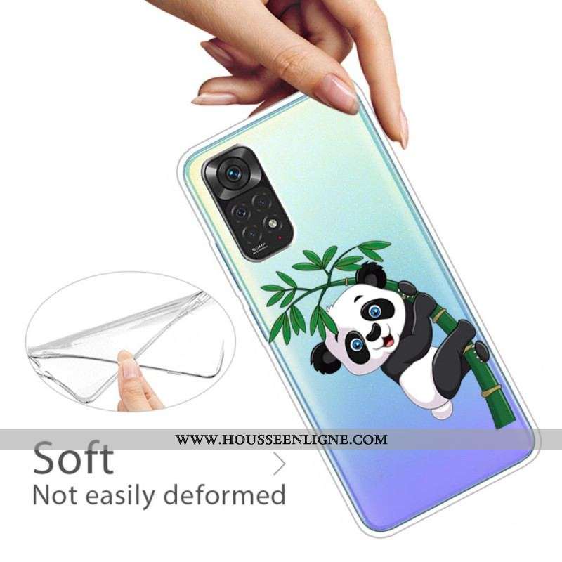 Coque Xiaomi Redmi Note 11 Pro /  Note 11 Pro 5G Panda Sur Le Bambou