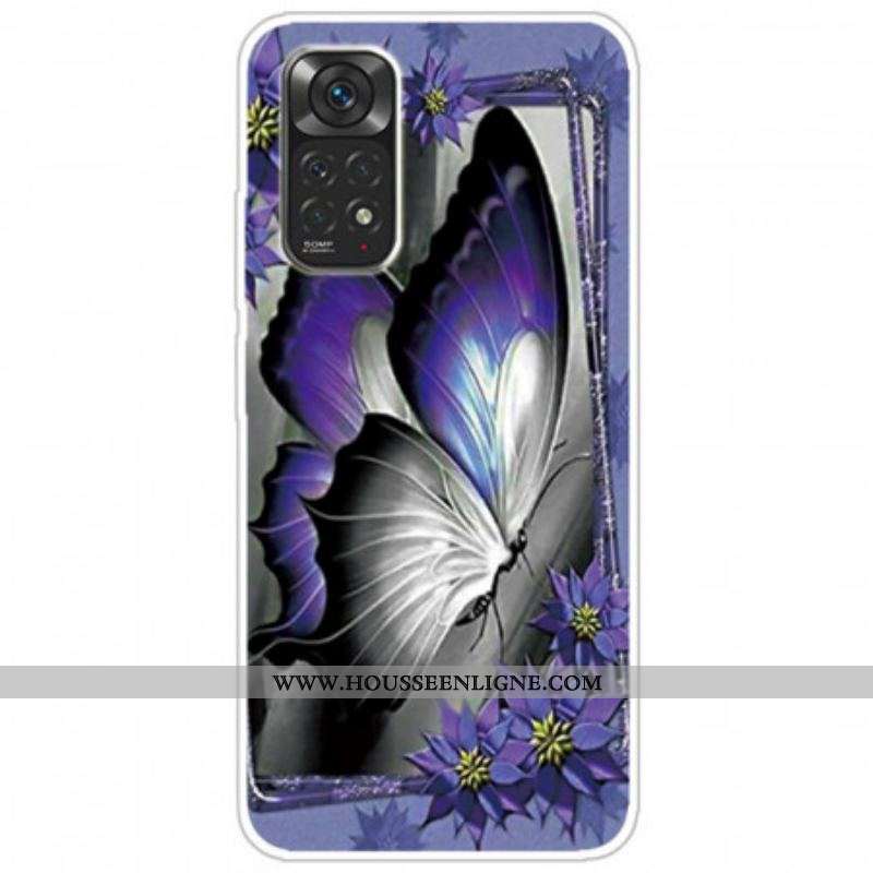 Coque Xiaomi Redmi Note 11 Pro /  Note 11 Pro 5G Papillon Royal