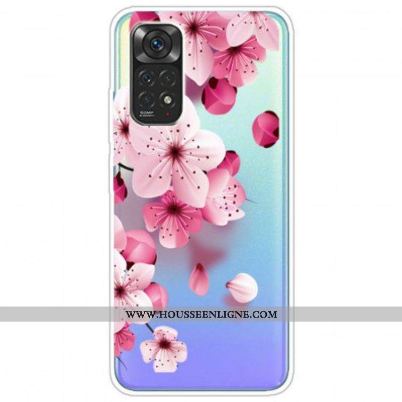 Coque Xiaomi Redmi Note 11 Pro /  Note 11 Pro 5G Petites Fleurs Roses