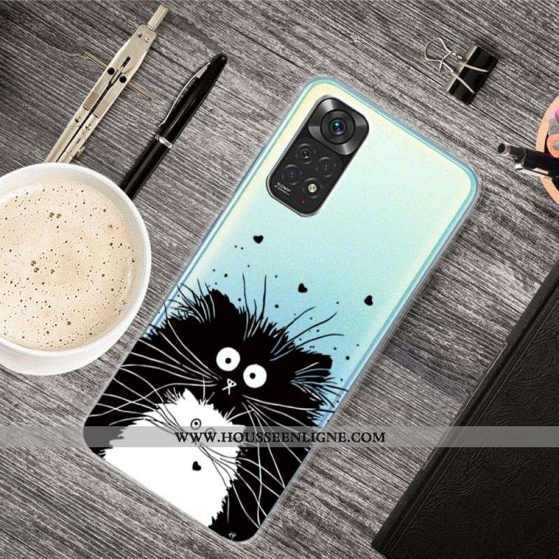Coque Xiaomi Redmi Note 11 Pro /  Note 11 Pro 5G Regarde les Chats