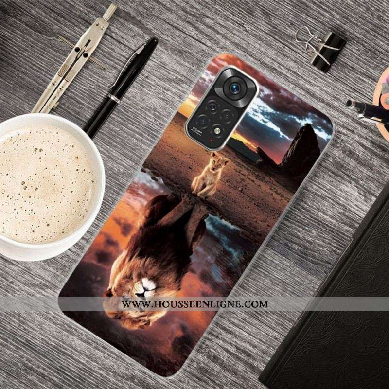 Coque Xiaomi Redmi Note 11 Pro /  Note 11 Pro 5G Rêve de Lionceau