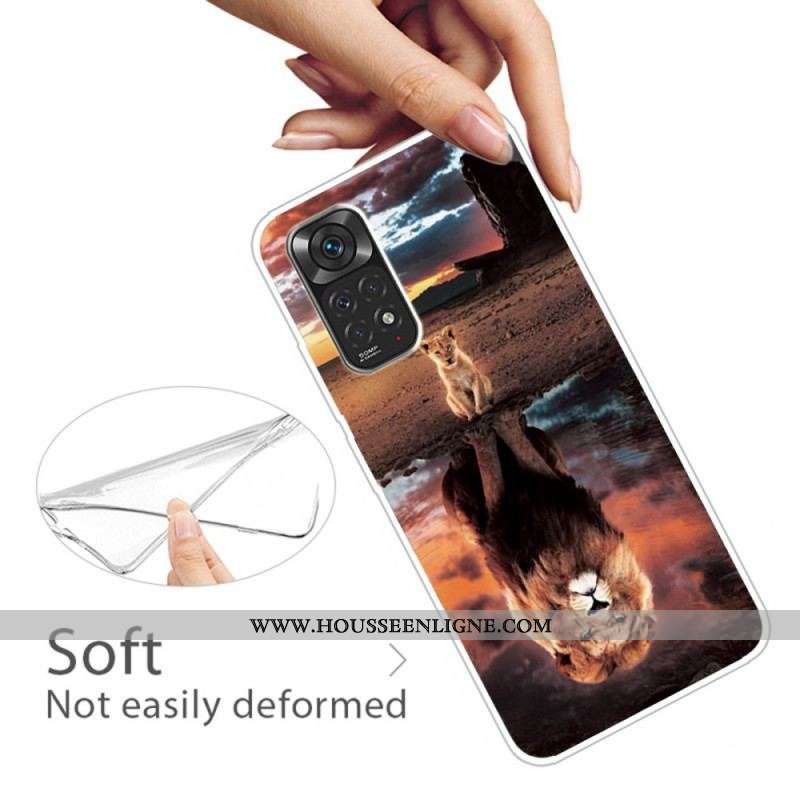 Coque Xiaomi Redmi Note 11 Pro /  Note 11 Pro 5G Rêve de Lionceau