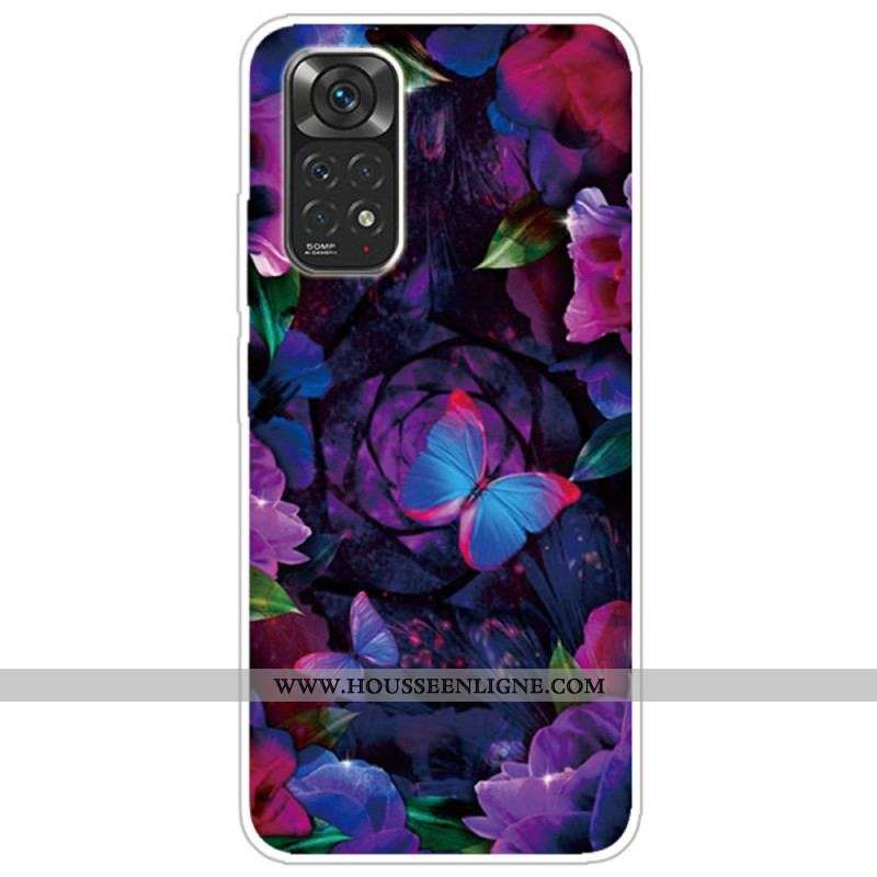 Coque Xiaomi Redmi Note 11 Pro /  Note 11 Pro 5G Variation Papillons