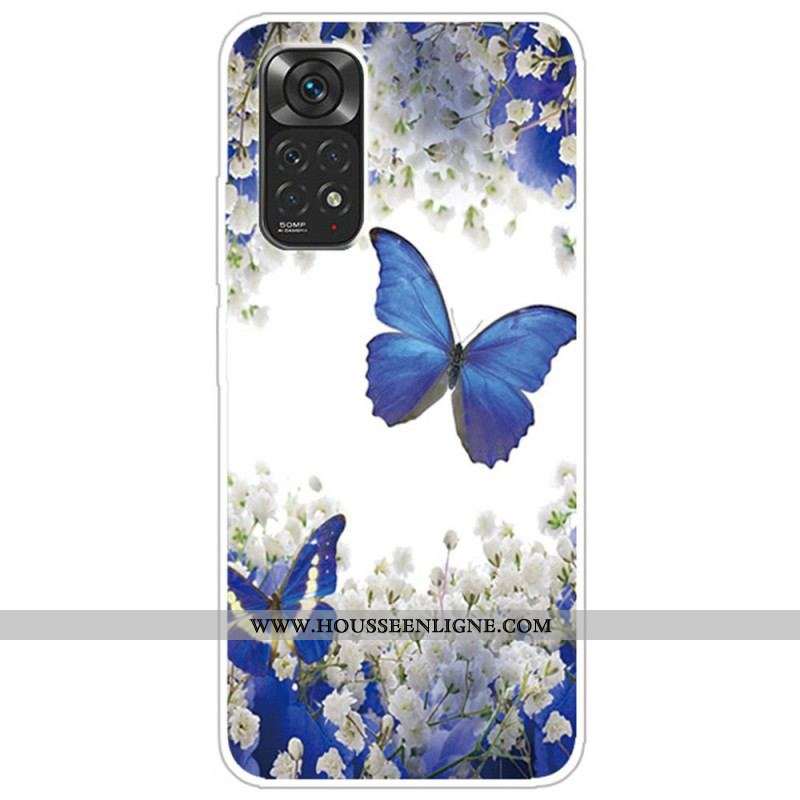 Coque Xiaomi Redmi Note 11 Pro /  Note 11 Pro 5G Vol de Papillons
