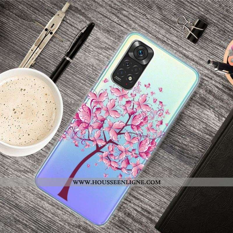 Coque Xiaomi Redmi Note 11 Pro /  Note 11 Pro 5Gs Top Arbre Rose