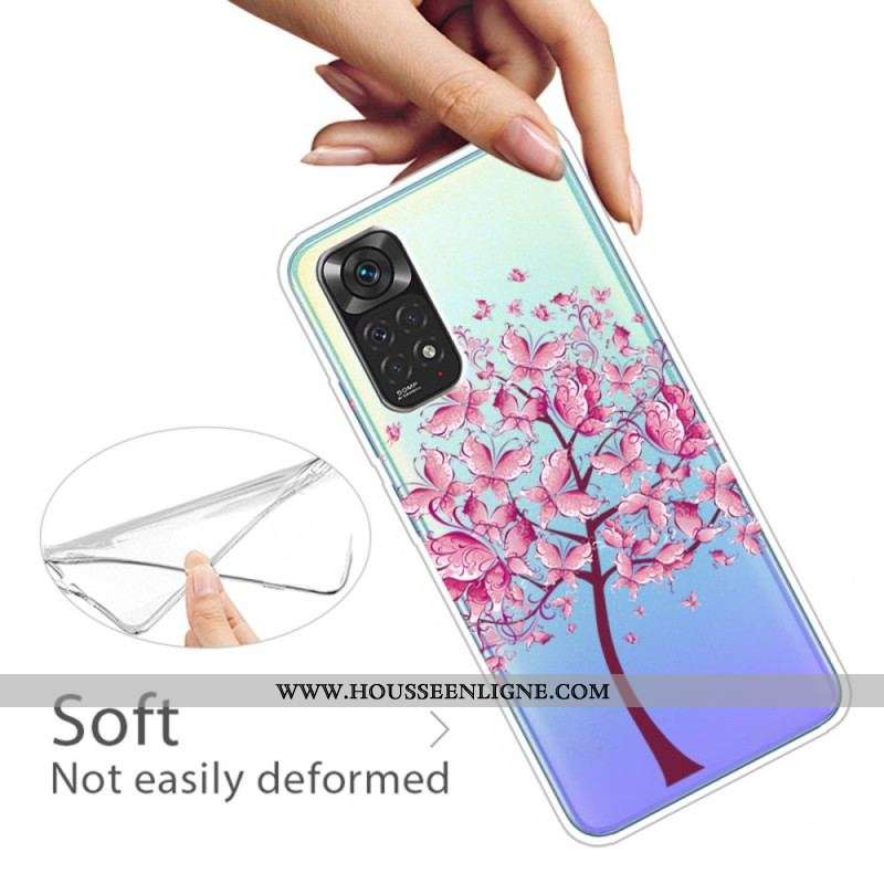 Coque Xiaomi Redmi Note 11 Pro /  Note 11 Pro 5Gs Top Arbre Rose