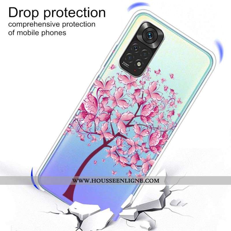Coque Xiaomi Redmi Note 11 Pro /  Note 11 Pro 5Gs Top Arbre Rose