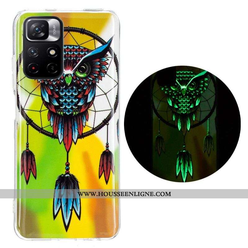 Coque Xiaomi Redmi Note 11 Pro Plus 5G Attrape Rêves Fluorescente