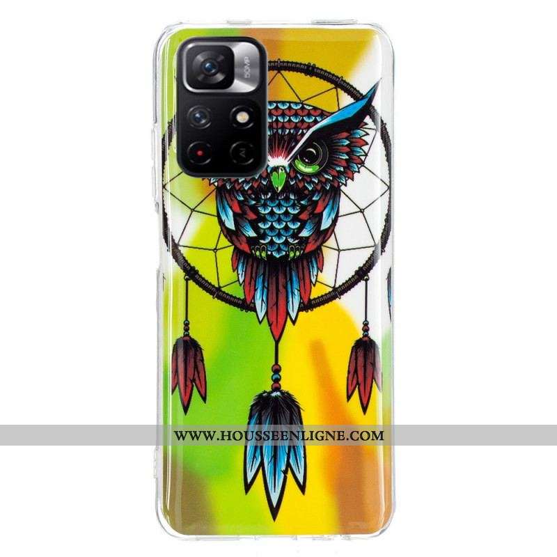 Coque Xiaomi Redmi Note 11 Pro Plus 5G Attrape Rêves Fluorescente
