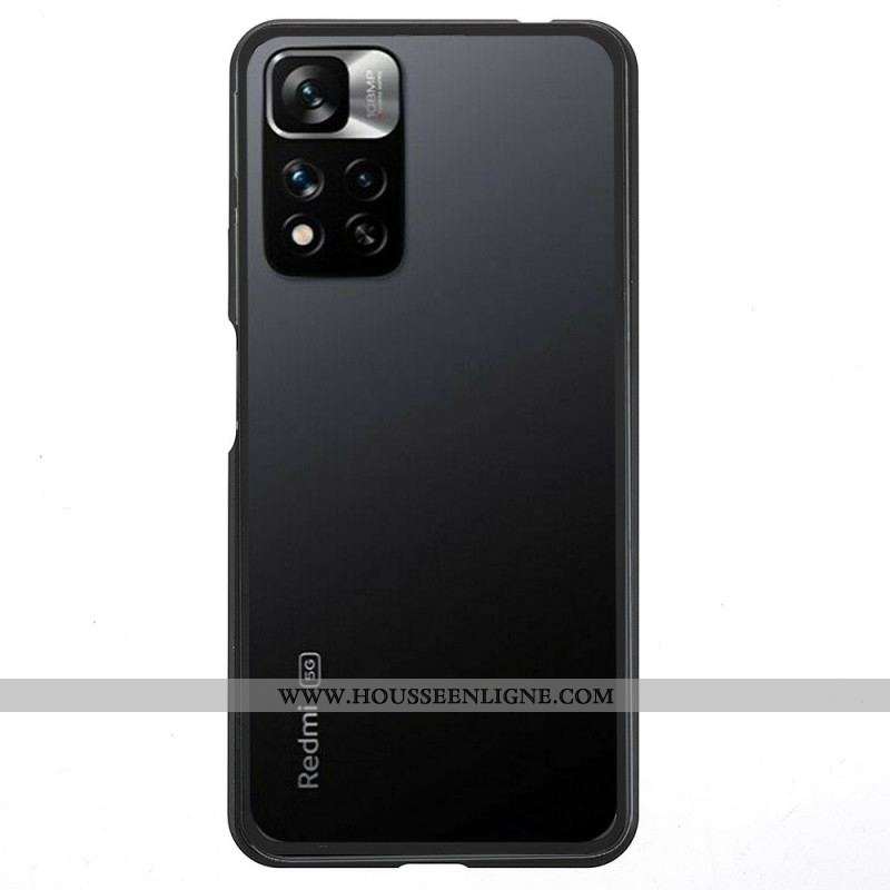 Coque Xiaomi Redmi Note 11 Pro Plus 5G Cadre Avant et Dos en Verre Trempé
