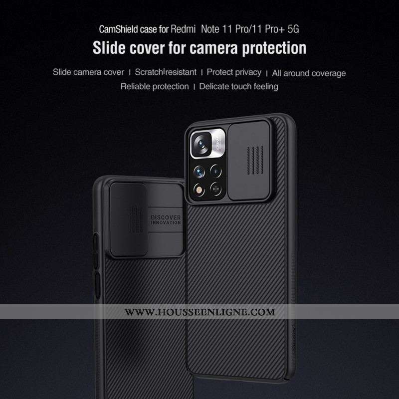 Coque Xiaomi Redmi Note 11 Pro Plus 5G CamShield Nillkin