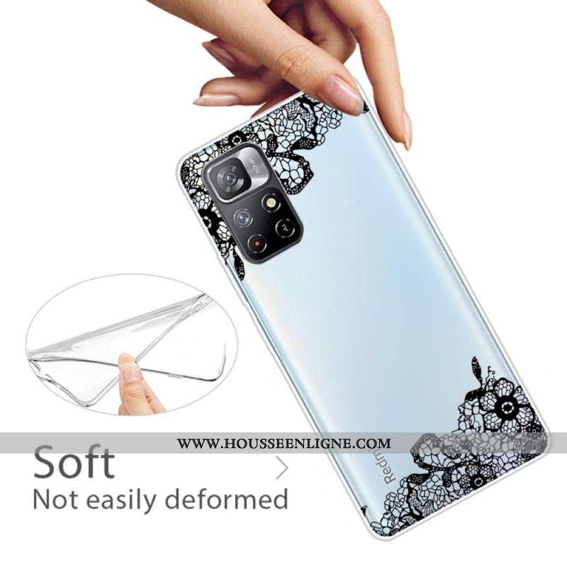 Coque Xiaomi Redmi Note 11 Pro Plus 5G Dentelle Fine